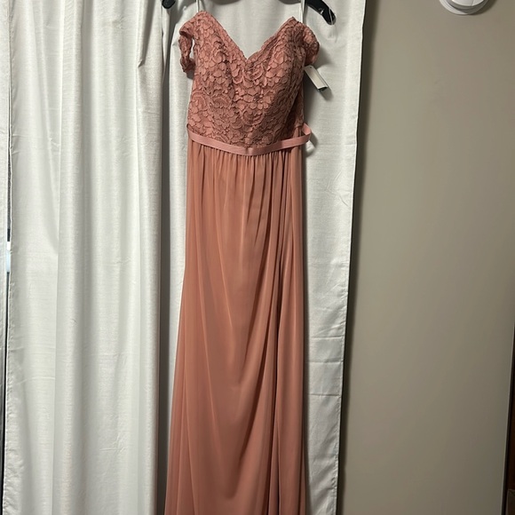 New David’s bridal floor length dress - Picture 1 of 5